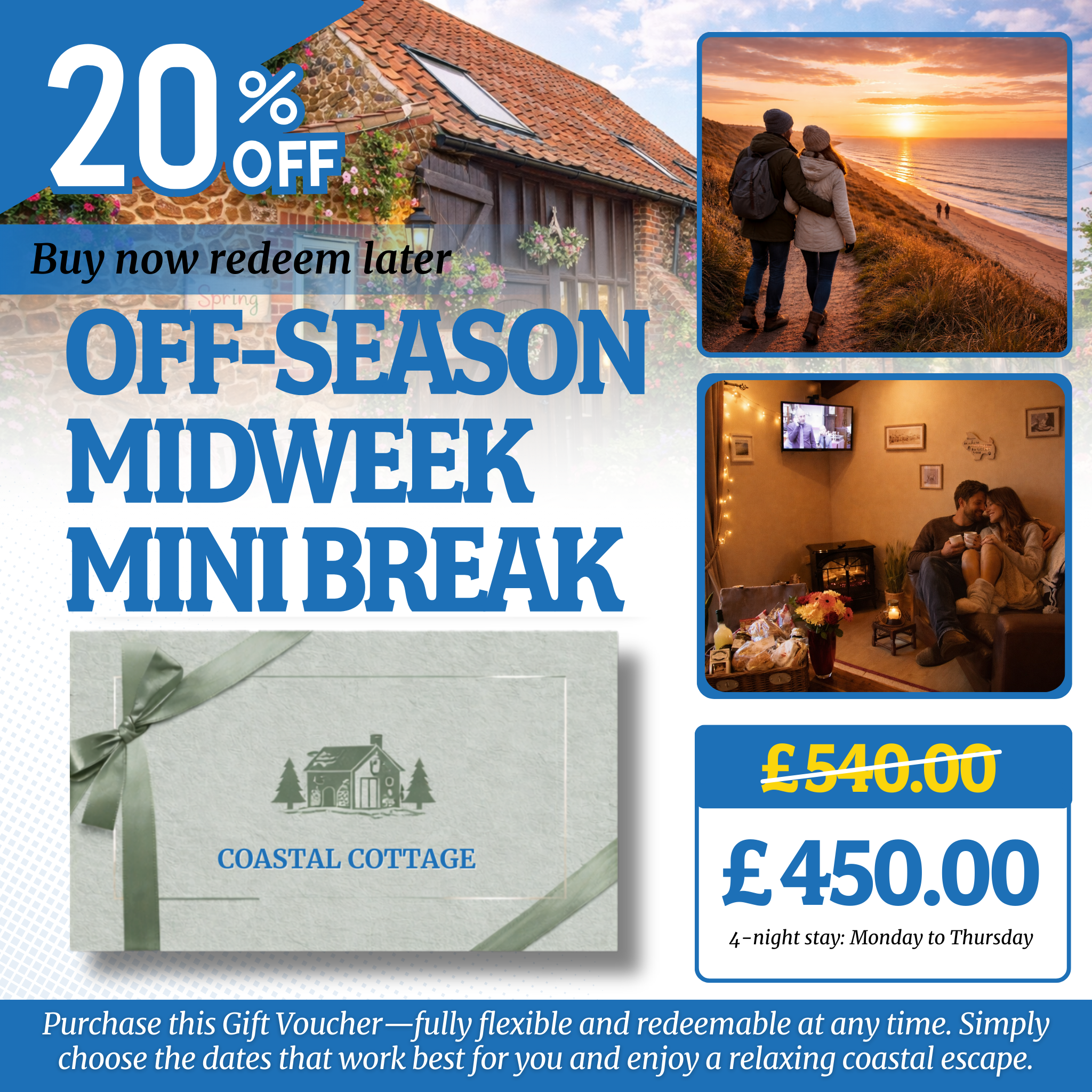 Your Hunstanton Retreat Awaits – Save 20% at The Old Barn